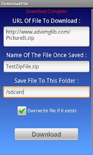 How to mod DownloadFile patch 1.0 apk for bluestacks