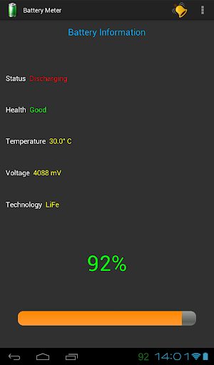 【免費工具App】Battery Meter-APP點子