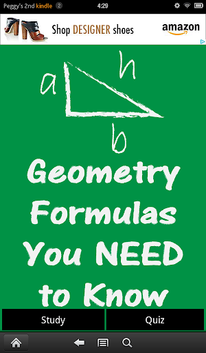 Geometry Formulas