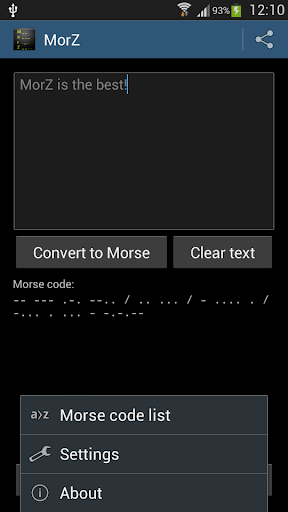 【免費通訊App】MorZ (Morse)-APP點子