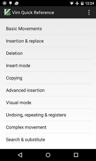 Vim Quick Reference