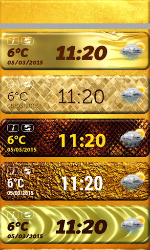 【免費天氣App】金 - 時鍾天氣預報微件-APP點子