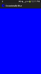 Download Occasionally Blue APK for PC