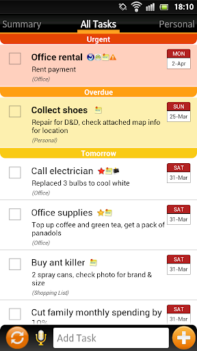 Todo List - Tasks N Todo's