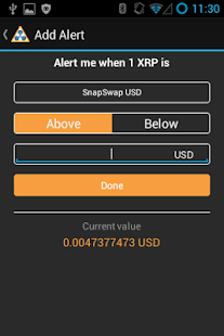 XRP Alert Screen 3