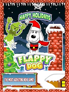 Flappy Snoopy Dog Christmas Screenshots 5