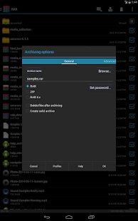 RAR para Android - screenshot thumbnail