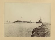 Seinstation bij het Suezkanaal, Egypte