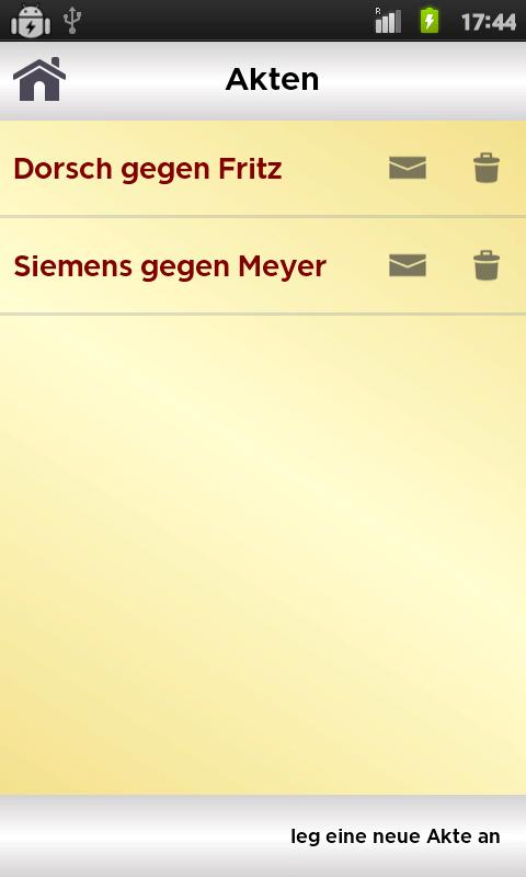 Legal Organizer Plus Screen 3