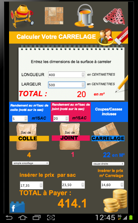Travaux Faciles Screen 2