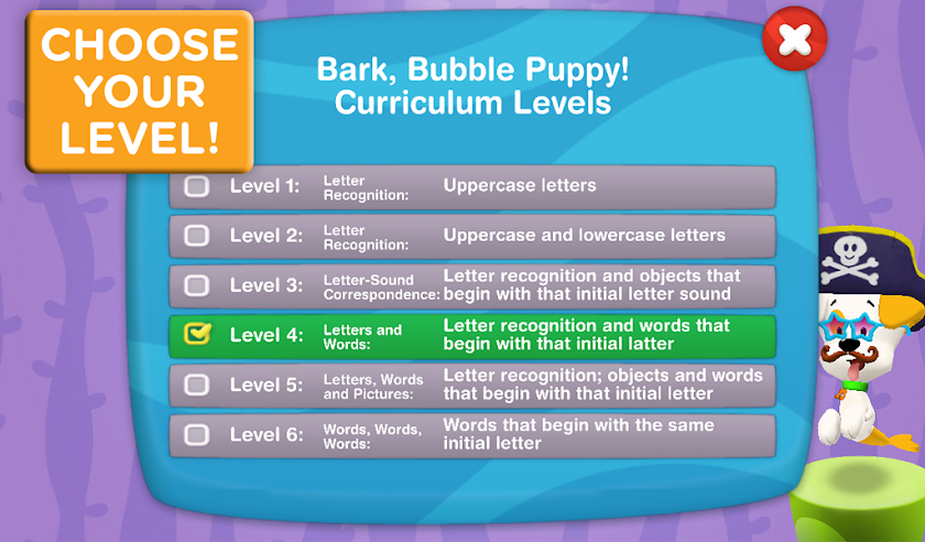 Bubble Puppy: Play &amp; Learn HD Screen 2