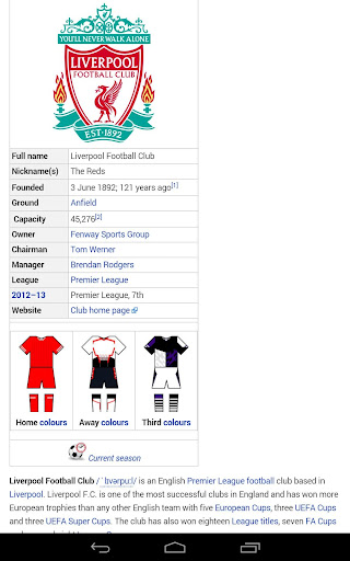 【免費運動App】Liverpool FC Yeah!-APP點子