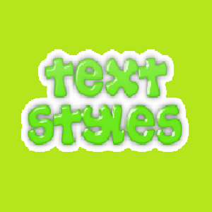 Text art for Whatsapp logo