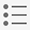 Gmail Compose Bulleted List icon