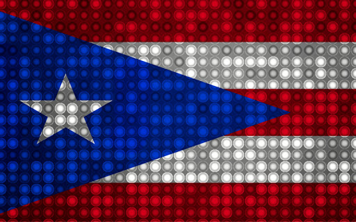 【免費個人化App】Puerto Rico Flag LED Light-APP點子