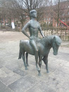 Pony mit Reiter