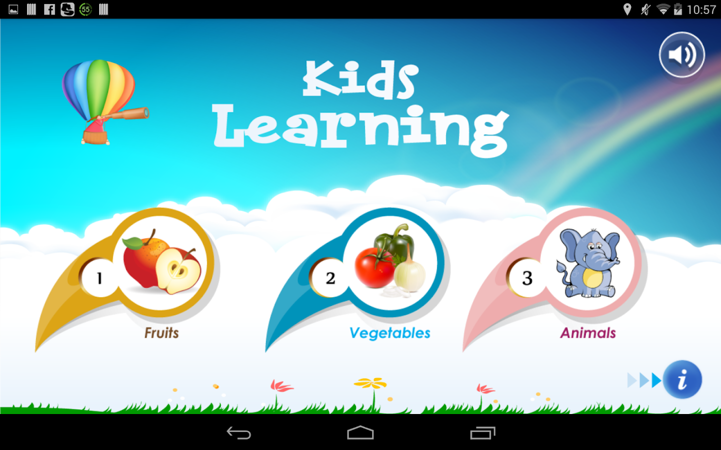 Learning Fruits & Vegetables - Android Apps on Google Play