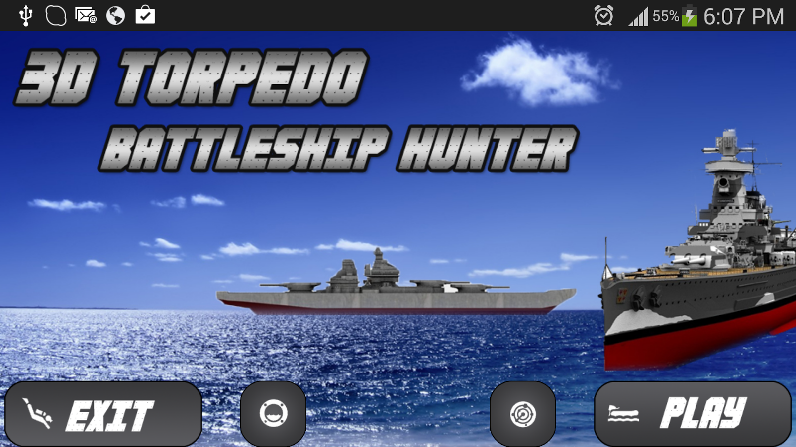 Torpedo 3D Battleship Hunter - screenshot