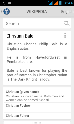 Simple Eng. Wikipedia Offline