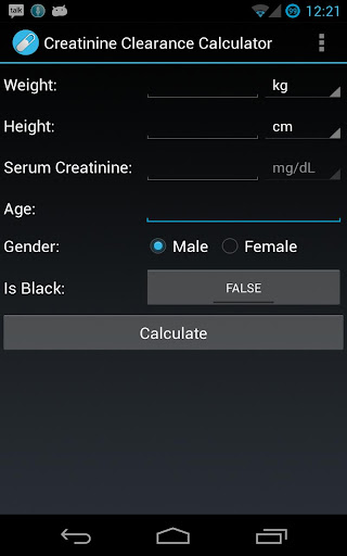 Multiple Creatinine Clearance