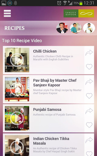 【免費生活App】Sanjeev Kapoor Official App-APP點子