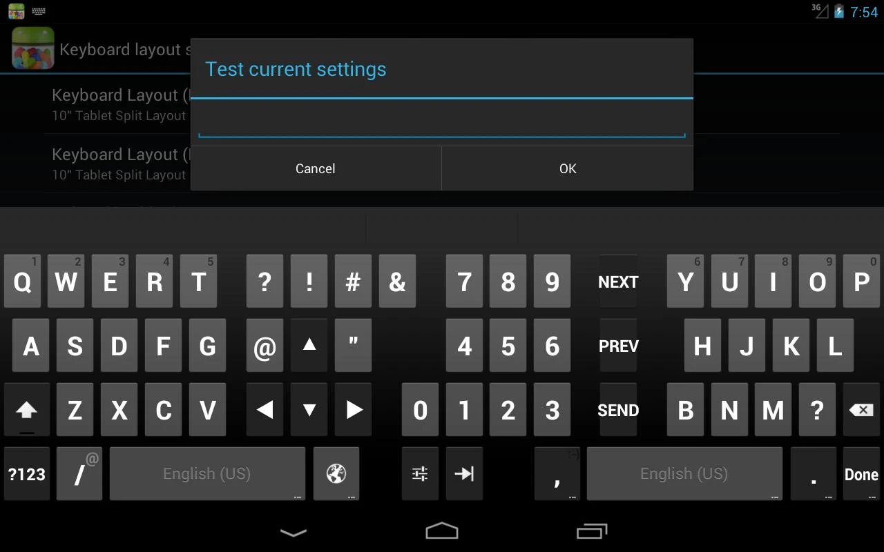 Jelly Bean Keyboard - screenshot