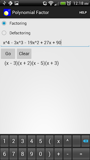 Polynomial Factor