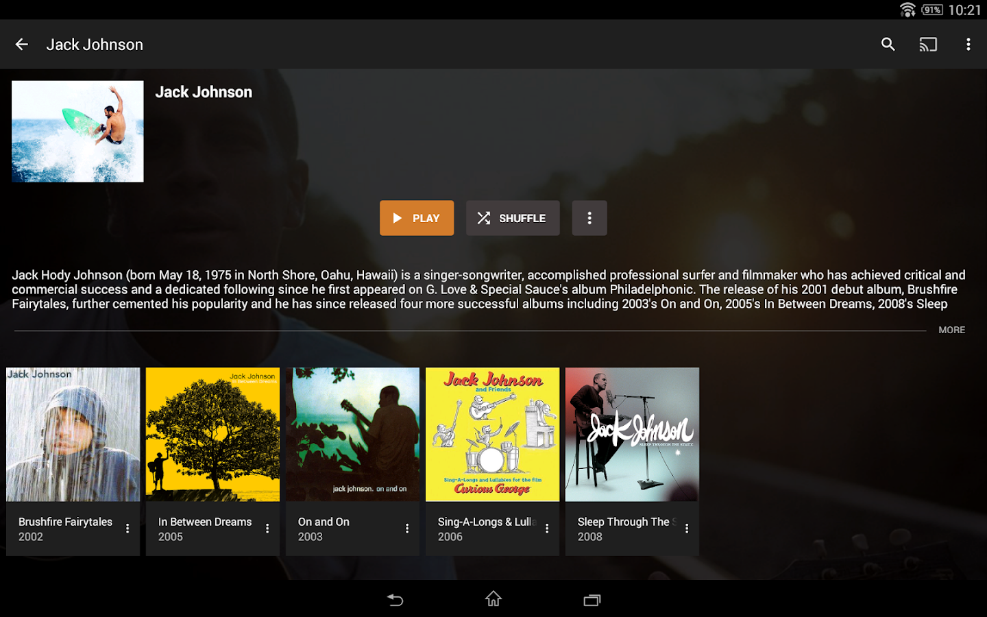 Plex for Android - screenshot
