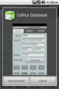 Cellica Database (Internet) - screenshot thumbnail