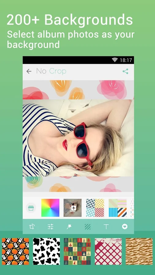 No Crop for Instagram - screenshot