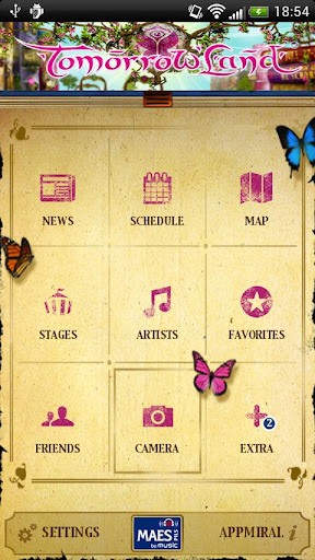  Tomorrowland 2012 lapp ufficiale per Android
