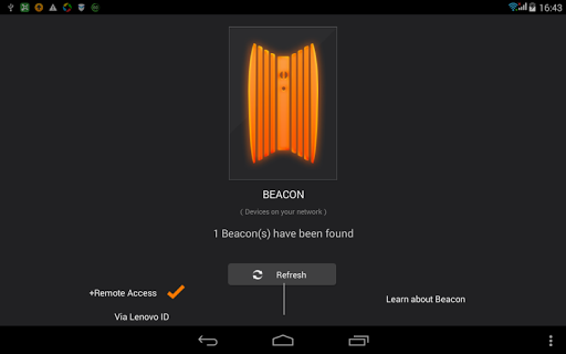 Lenovo Beacon Pad Version