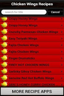 Download ChickenWings Recipes Cookbook APK for PC