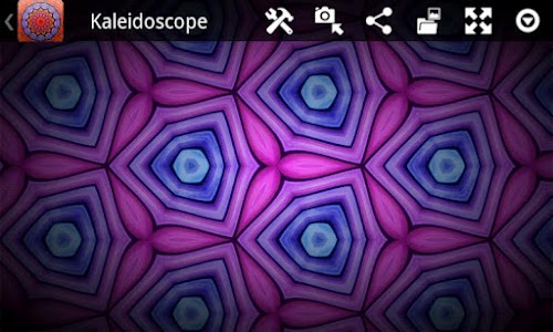 Android application Kaleidoscope Pro screenshort