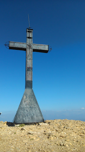 Cruz En Pico Peña Oroel