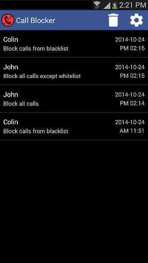 Call Blocker - Blacklist