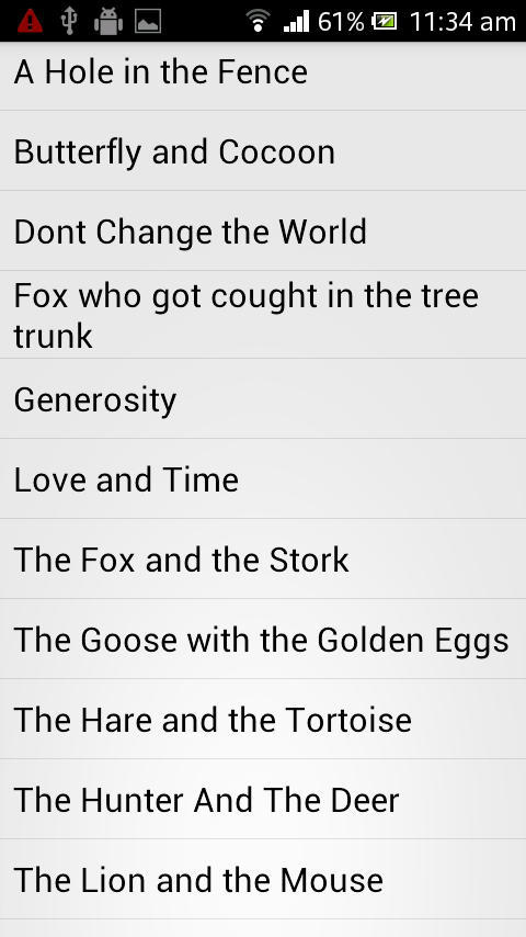 Fables and Fairy Tales Screen 2