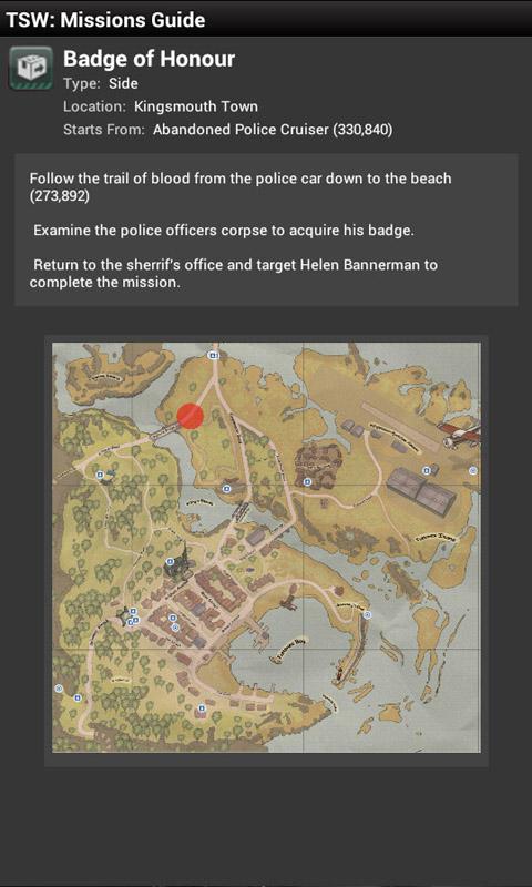 TSW: Mission Guide Screen 3