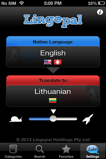Lingopal Lithuanian