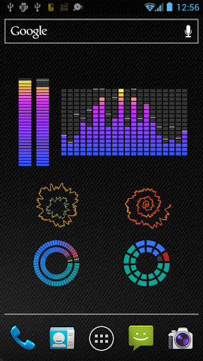 Music VU Visualizer Widgets