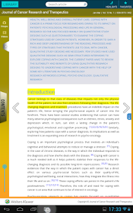  J Can Res Ther(JCRT) – miniatúra snímky obrazovky  