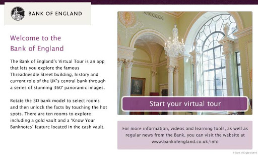 Bank of England Virtual Tour