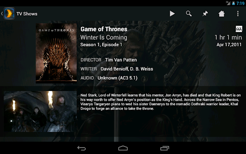 Plex for Android - screenshot thumbnail