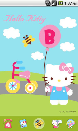 Hello Kitty Bike Theme