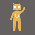 Holo Orange CM9 Theme logo