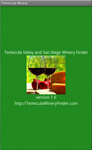 Temecula Winery Finder: Tablet