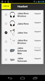 Jabra Sound (ComplementaryApp) Screenshot