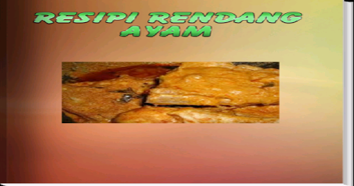 Resepi Rendang Ayam