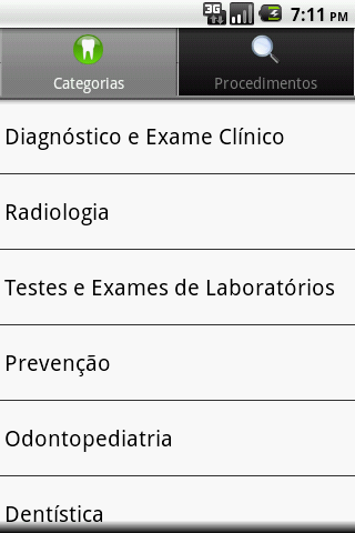 Android application Tabela VRPO 2014 screenshort