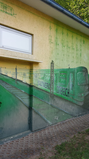 Stadtwerke Dreieich Graffiti Mural